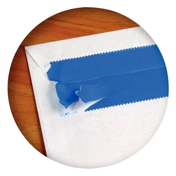 Adhésif de sécurité 35mmx33M bleu