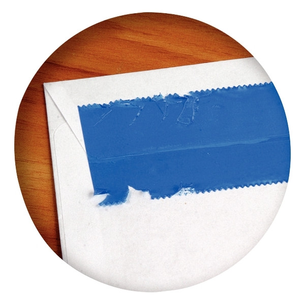 Adhésif de sécurité 35mmx33M bleu