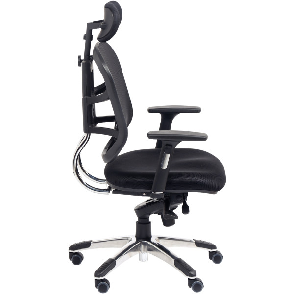 Siège manager ergonomique Balzac mesh noir