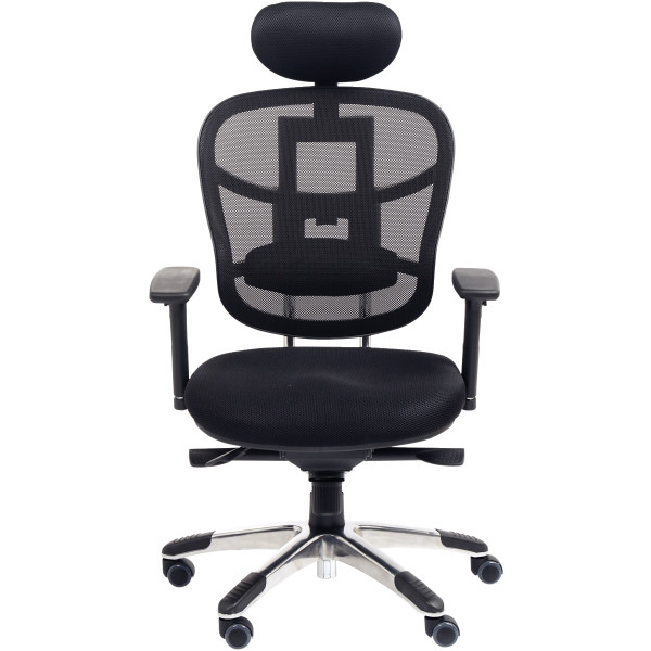 Siège manager ergonomique Balzac mesh noir