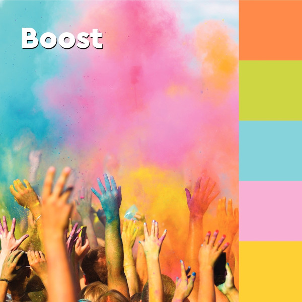 Paquet de 5 blocs de 90 feuilles Super Sticky post-it, 76 x 127 mm collection boost