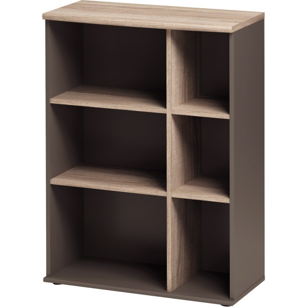 Rangement haut niches Jazz+ chêne gris