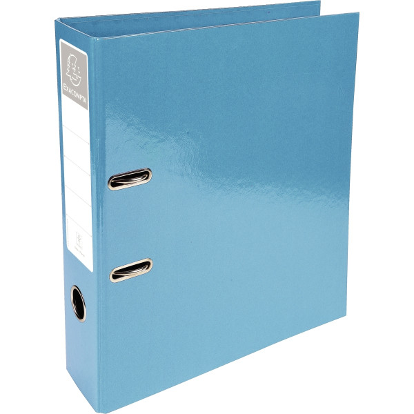 Classeur à levier IDERAMA pour format A4, dos 7 cm, bleu clair