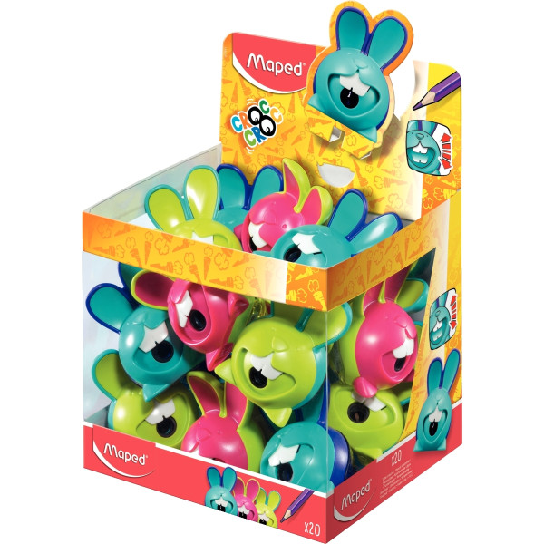 Taille crayons croc croc innovation coloris assortis