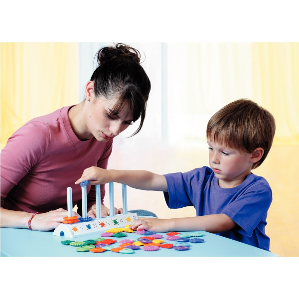 Atelier abaques niveau 2 pour 2 enfants