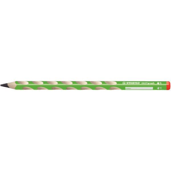 Godet de 36 crayons Easygraph 30 droitiers + 6 gauchers