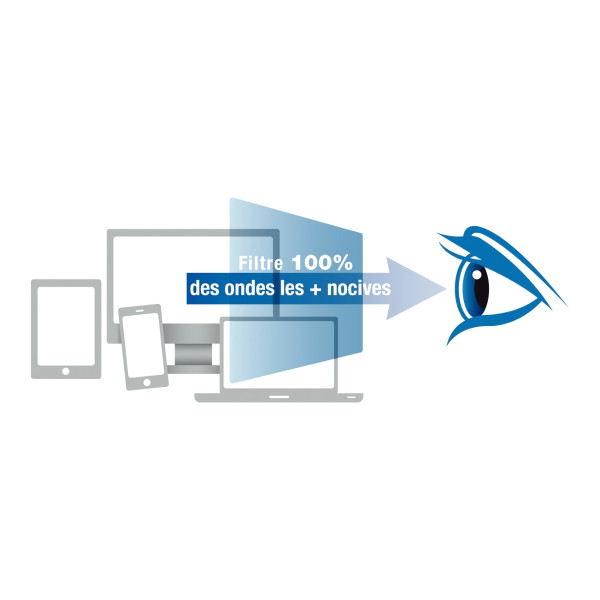 Filtre anti-lumière bleue BlueCat Screen 15'' taille écran 187x332mm