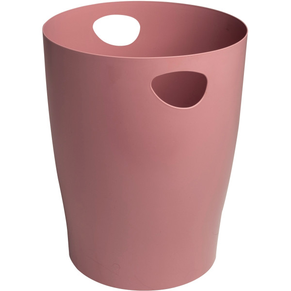 Corbeille à papier Ecobin Skandi Vieux rose