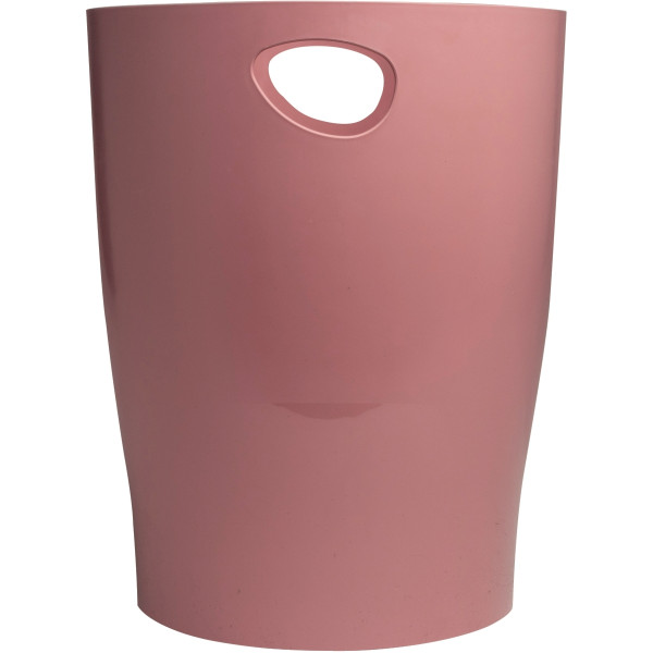 Corbeille à papier Ecobin Skandi Vieux rose