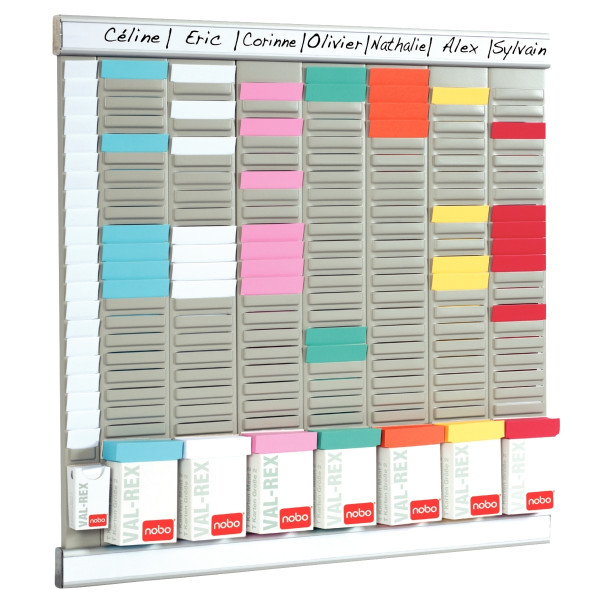 Paquet de 100 fiche planning indice 2 blanc