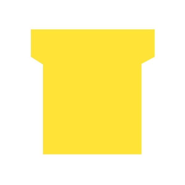 Paquet de 100 fiche planning indice 3 jaune