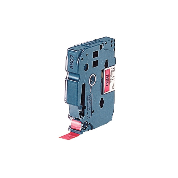 Recharge de ruban BROTHER TZE noir et rouge 12 mm