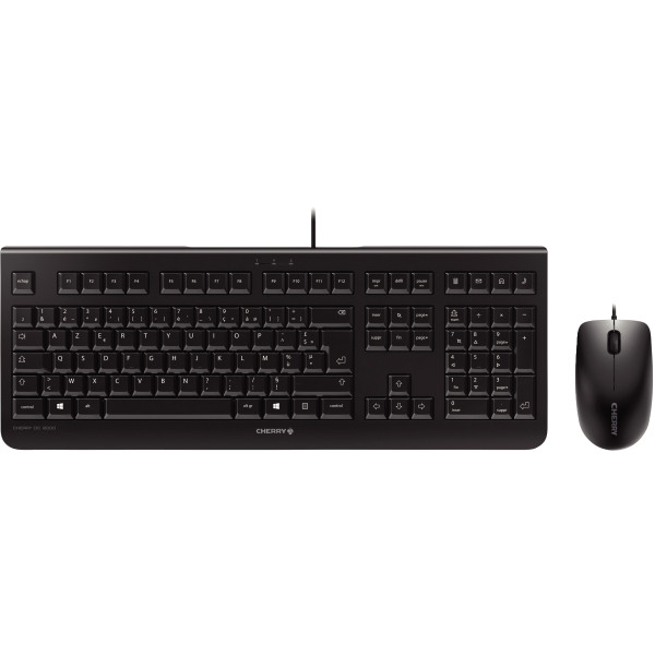 Clavier et souris Cherry filaire  DC 2000 noir