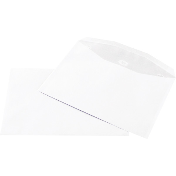 Boite de 1000 enveloppes blanches 162x229mm 80g mécanisables