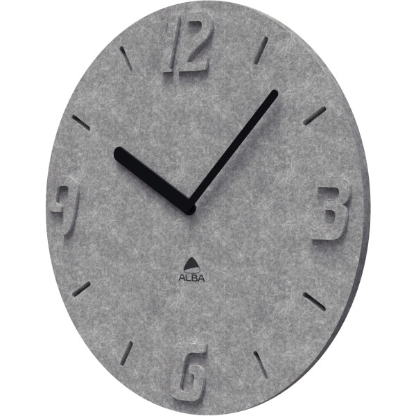 Horloge murale ronde PET recyclé diamètre 30cm