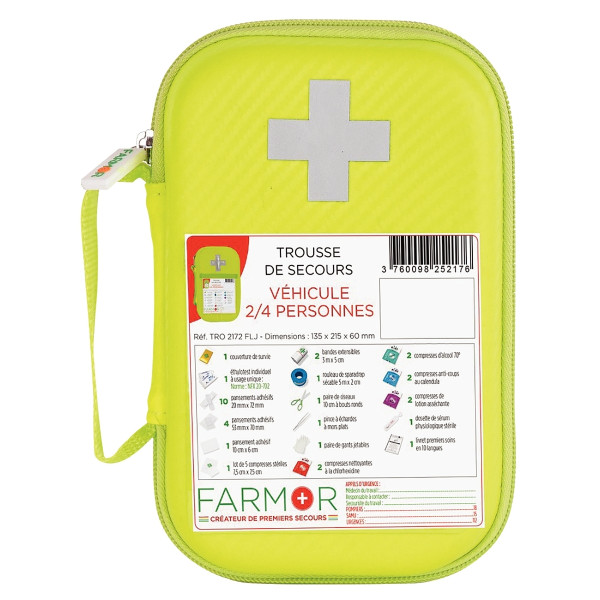 Tousse de 1er secours véhicule