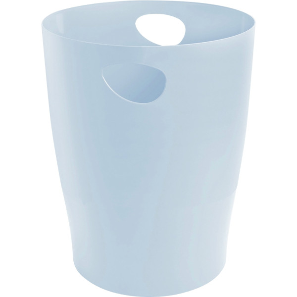 Corbeille à papier ECOBIN 15L bleu pastel