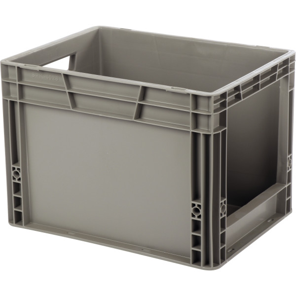 Bac de manutention avec ouverture 25L 40x30x29cm