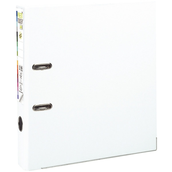 Classeur à levier PREM'TOUCH format A4+, dos 8 cm, blanc