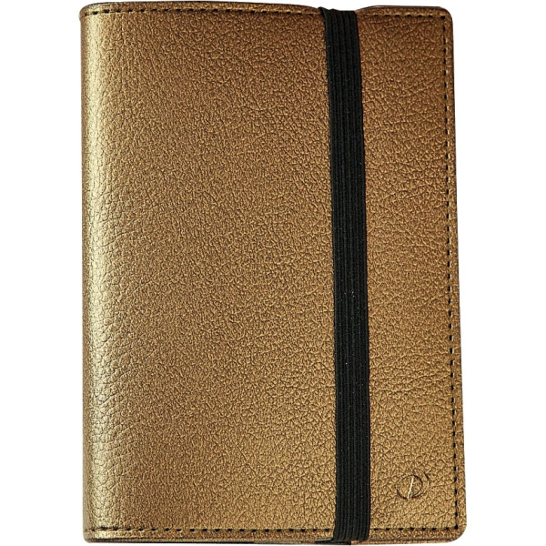 Agenda semainier Time&Life 16x24cm bleu métal