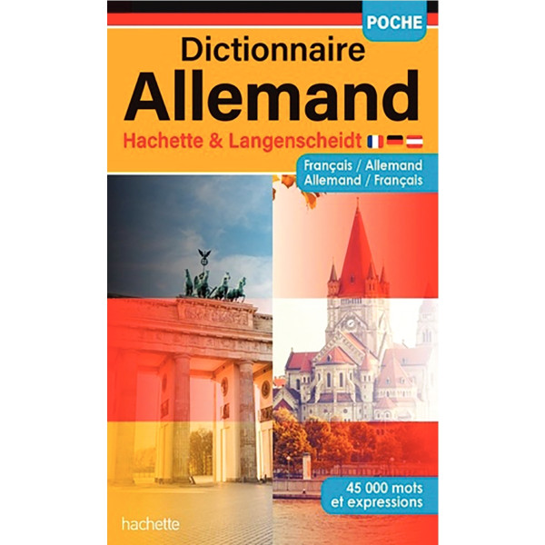 Dictionnaire de poche allemand hachette & langenscheidt, Français/allemand, allemand/Français