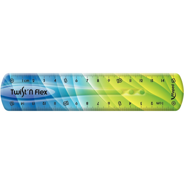 Règle plate 15 cm TWIST'N FLEX