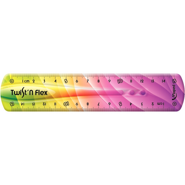 Règle plate 15 cm TWIST'N FLEX