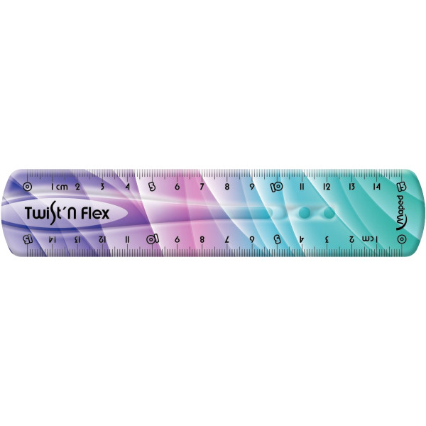 Règle plate 15 cm TWIST'N FLEX
