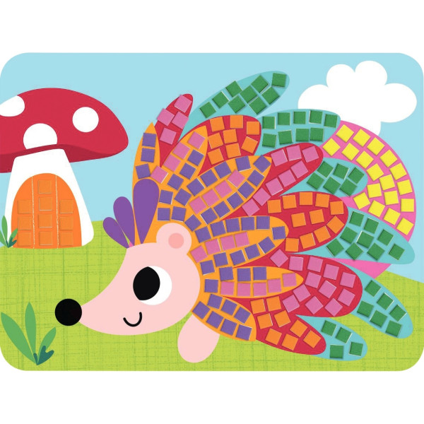 Kit mosaïque mousse animaux