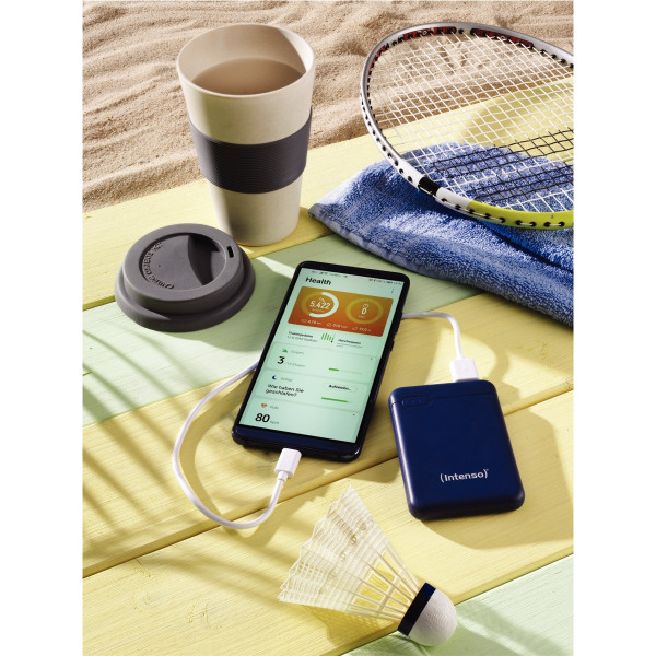 Batterie de secours Intenso XS 5000 mah bleue