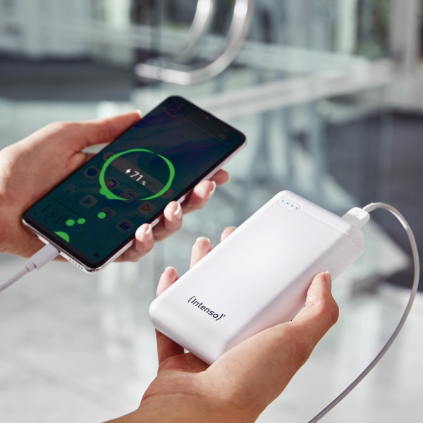 Batterie de secours Intenso XS 20000 mah blanche