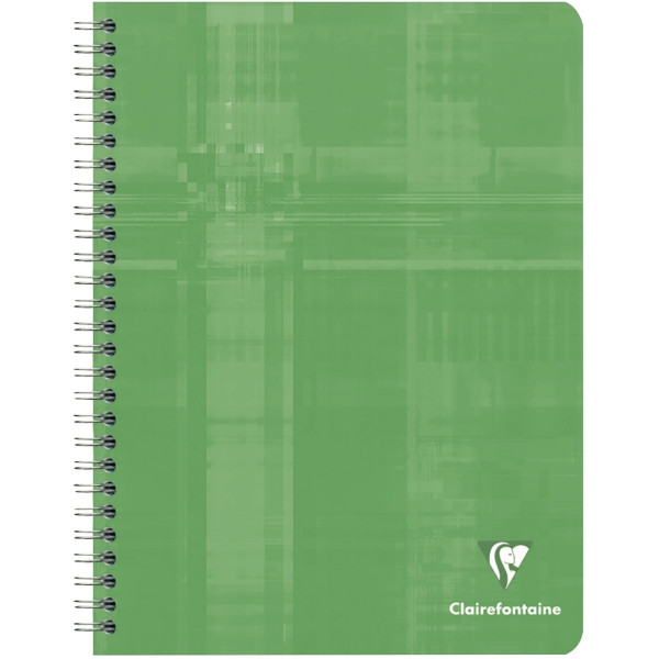 Reliure intégrale 100 pages CLAIREFONTAINE, format 17x22 cm, seyès, papier 90g