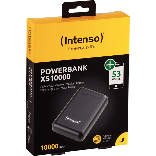 Batterie de secours Intenso XS 10000 mah noire