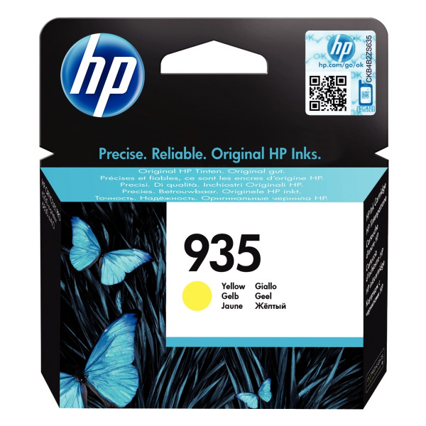 HP 935 cartouche d'encre jaune authentique (C2P22AE)