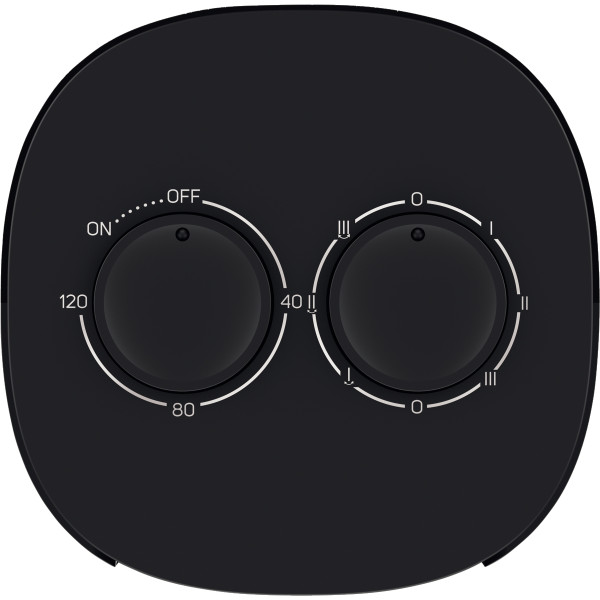 Ventilateur colonne noir 50W