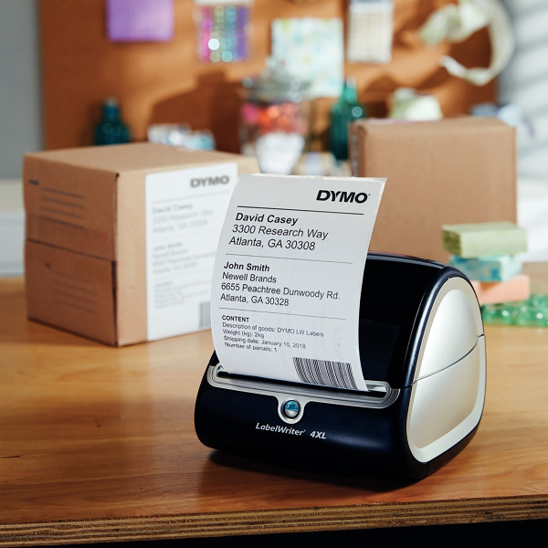 Boite de 1 rouleau de 220 étiquettes expédition 104 x 159 mm pour imprimante Laberwriter