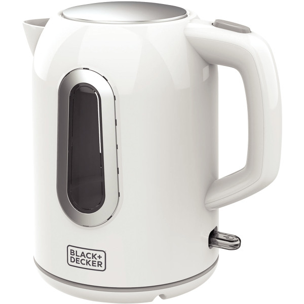 Bouilloire BLACK&DECKER  1,7L 2200W blanche