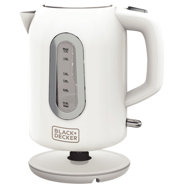 Bouilloire BLACK&DECKER  1,7L 2200W blanche