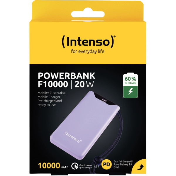 Batterie de secours Intenso F10 000 I 20 W Violet