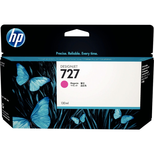 HP 727 cartouche d'encre magenta authentique (B3P20A)