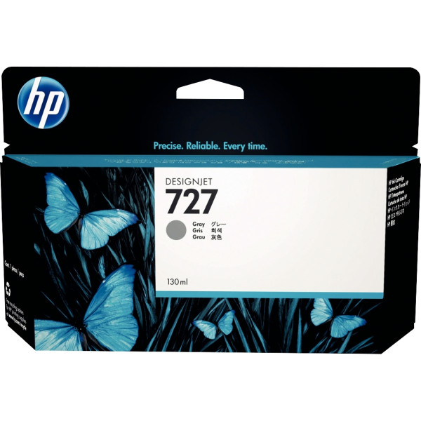 HP 727 cartouche d'encre gris authentique (B3P24A)