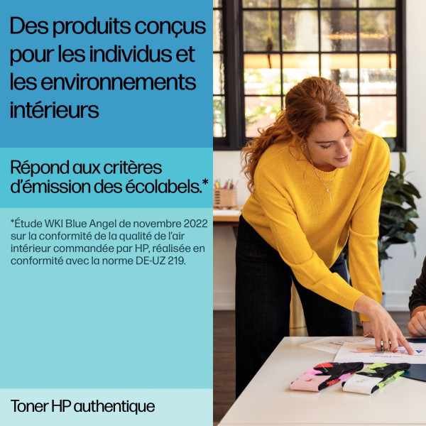 HP 410X toner jaune grande capacité authentique (CF412X)