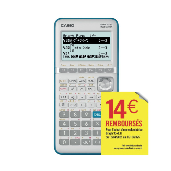 Machine à calculer graphique Casio Graph 35+ E II