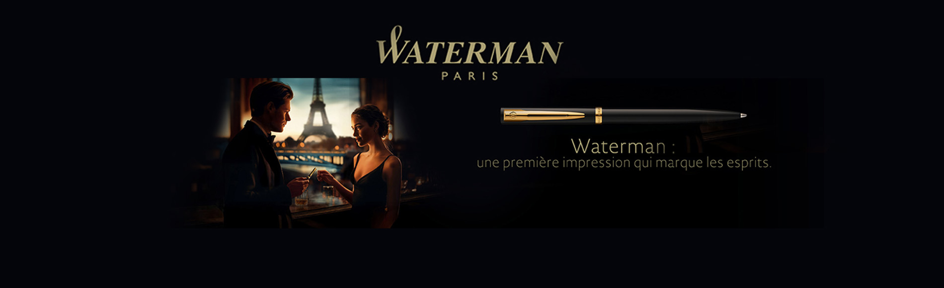 Stylos Waterman Impression & Parker Jotter : élégance et écriture fluide au quotidien
